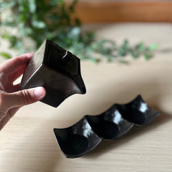 角型醤油差し・ミニ　狭口　ミルクポット　モノトーン　おうちカフェ 11枚目の画像