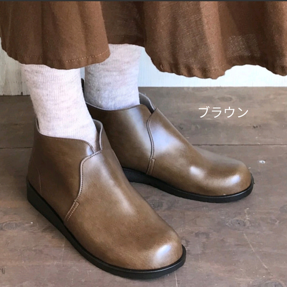 任何款式，日常穿著，輕便，寬楦，套穿式，短靴，靴子 31號 第7張的照片