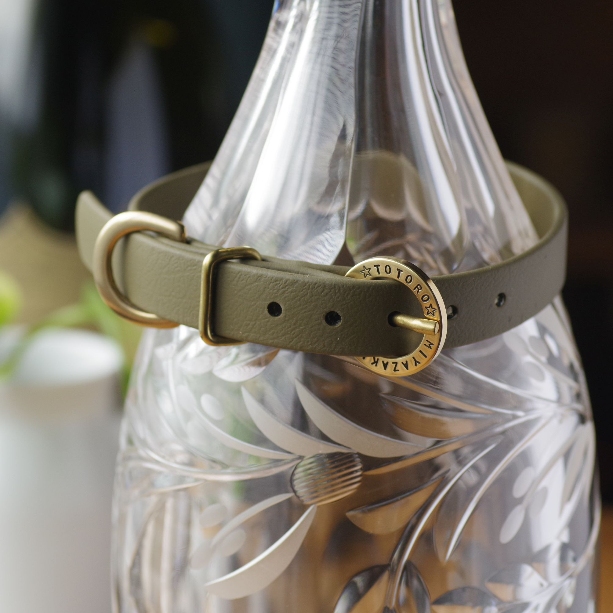 防水首輪（リングバックル）- 真鍮・迷子札・刻印・biothane -