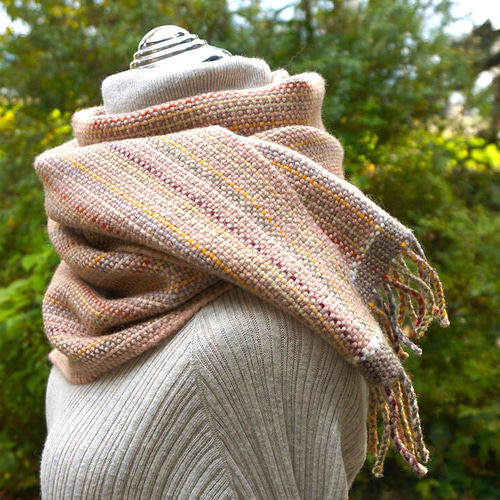 あたたか手織りマフラー 陽だまり マフラー inatelier 通販｜Creema  