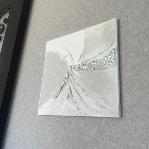 現代アート 30×30㎝ テクスチャーアート モダン アートパネル