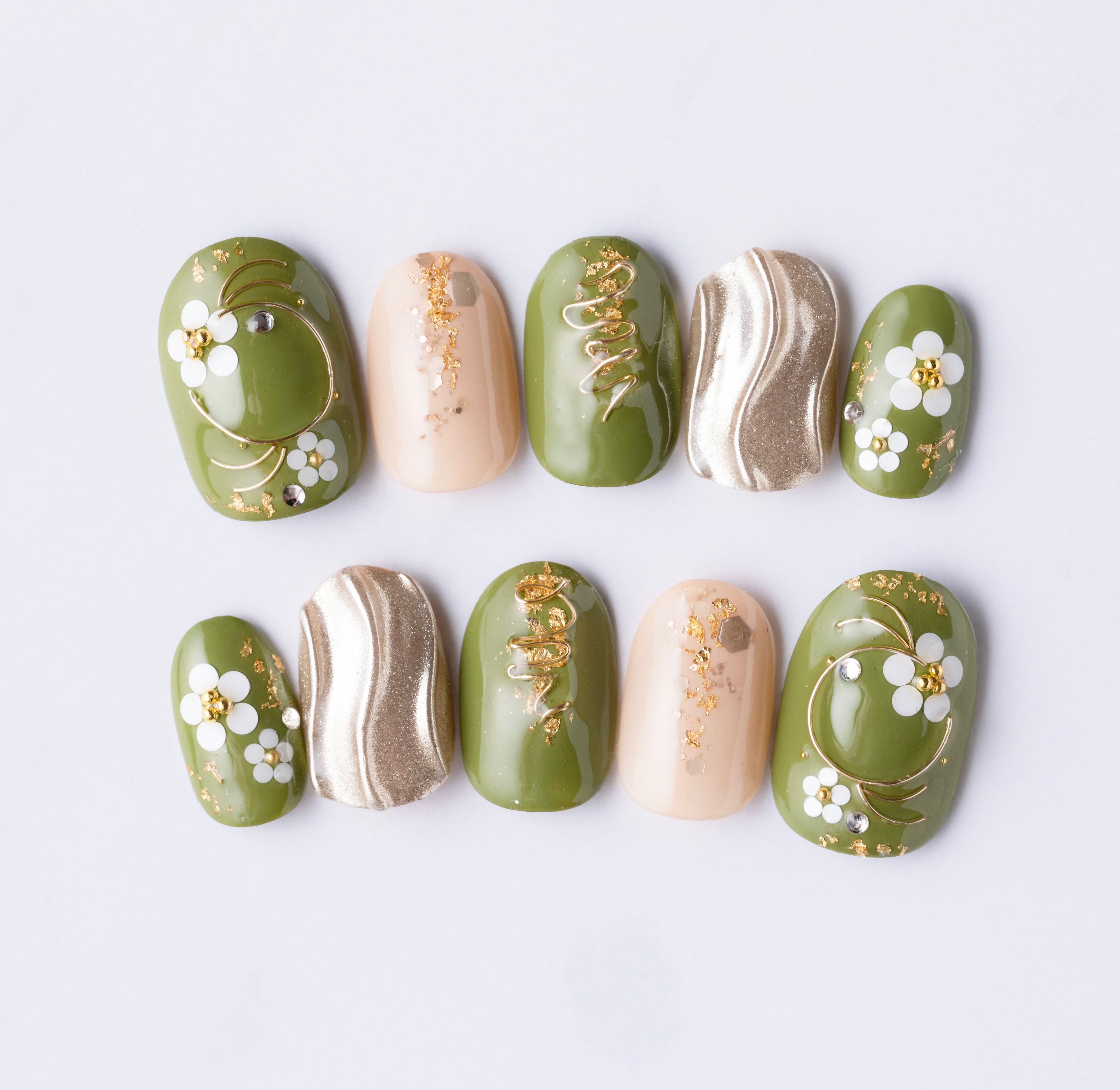 成人式・ネイルチップ