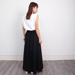 汗水長裙黑色 第12張的照片