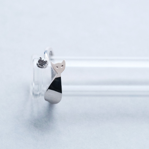 貓咪 戒指 (silver925) 第1張的照片