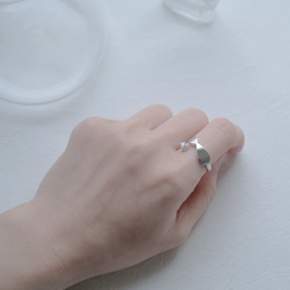 貓咪 戒指 (silver925) 第3張的照片