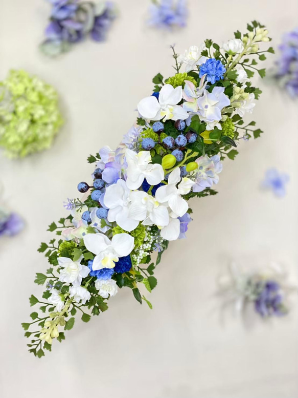 テーブル装花 ウェディング オーダー商品 フラワーアレンジメント オーダーメイドゲストテーブル装花 【結婚式 フラワー 会場装花