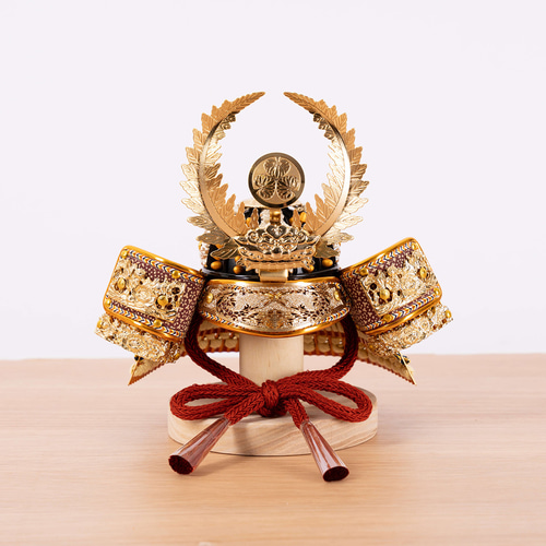 KOTO×悠雅コラボ兜（0590）（徳川家康）ケース型（ナチュラル