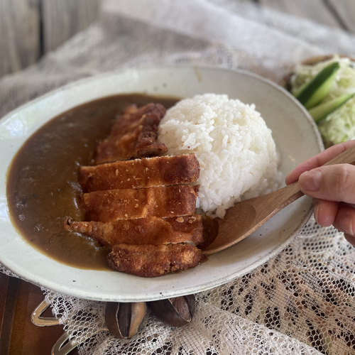 手びねりカレー皿】ホワイト （受注生産） 中皿 COCOSTONE 通販