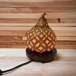 ミニひょうたんランプ《七宝あんどん》 スタンドライト・テーブル