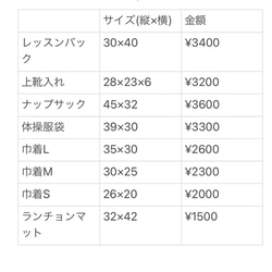 入園入学グッズ  7点セット　お名前入り　入学グッズ　入園グッズ　レッスンバック　上靴入れ　ナップサック　 7枚目の画像