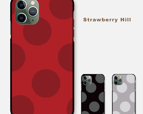 UrbanSophisticationスマホケース ドット柄 The Puffer Case® - Polka Dots | Urban Sophistication