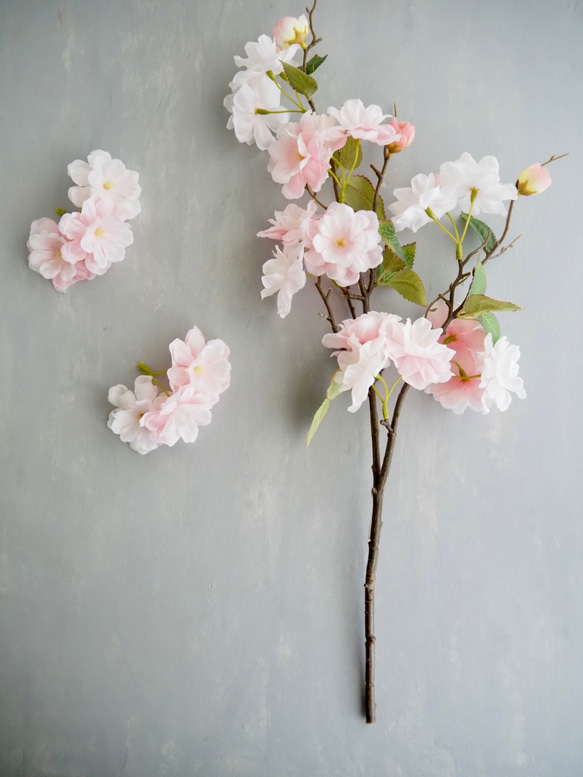 リニューアル✨【ふんわりサクラ】｜アーティフィシャルフラワー 花瓶アレンジ| 春｜ギフト・インテリア雑貨 10枚目の画像