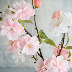 リニューアル✨【ふんわりサクラ】｜アーティフィシャルフラワー 花瓶アレンジ| 春｜ギフト・インテリア雑貨 8枚目の画像