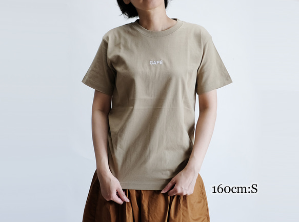 ５色展開 CAFE Tシャツ 6枚目の画像