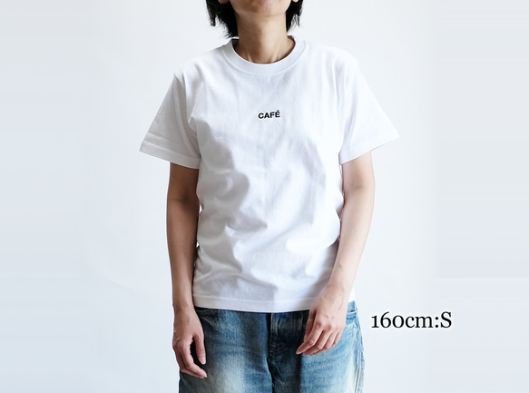 ５色展開 CAFE Tシャツ 4枚目の画像