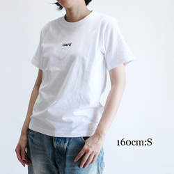５色展開 CAFE Tシャツ 2枚目の画像