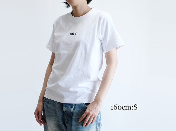 ５色展開 CAFE Tシャツ 2枚目の画像