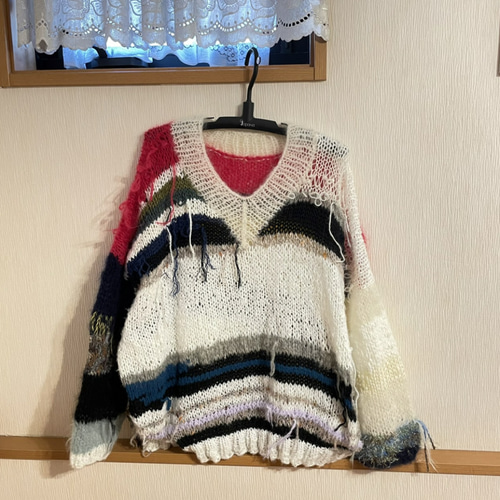 オーダーメイド 手編みセーター ニット・セーター てん 通販