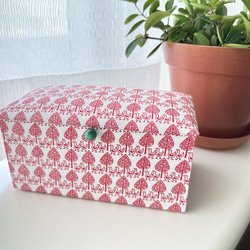 [Small pretty bird Mask Box : Red 紅 ]  Cartonnage  Box 第4張的照片