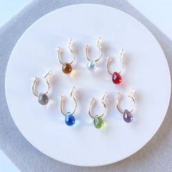 秋の福袋☆痛くないイヤリング☆選べる２セットのティアドロップイヤリング/c008/creema限定 5枚目の画像