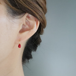 秋の福袋☆痛くないイヤリング☆選べる２セットのティアドロップイヤリング/c008/creema限定 2枚目の画像