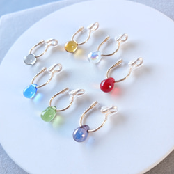 秋の福袋☆痛くないイヤリング☆選べる２セットのティアドロップイヤリング/c008/creema限定 8枚目の画像