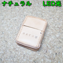 ジッポケース ジッポ革巻き ライターケース メンズ レディース バイカー 本革 ヌメ革 サドルレザー PWZC1 11枚目の画像
