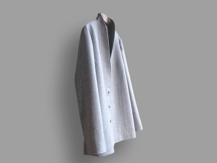 ～Seriesジャケット(総裏仕様)･･･かすれストライプ～