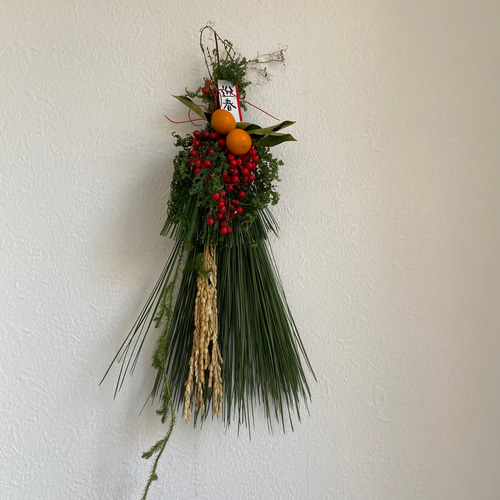 伊賀米のお正月お飾り 大王松のしめ縄飾り2024 しめ縄・しめ飾り