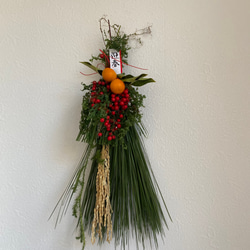 伊賀米のお正月お飾り 大王松のしめ縄飾り2024 しめ縄・しめ飾り