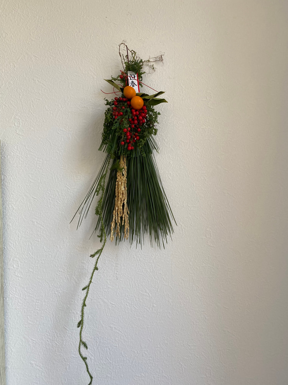 伊賀米のお正月お飾り　大王松のしめ縄飾り2024 2枚目の画像