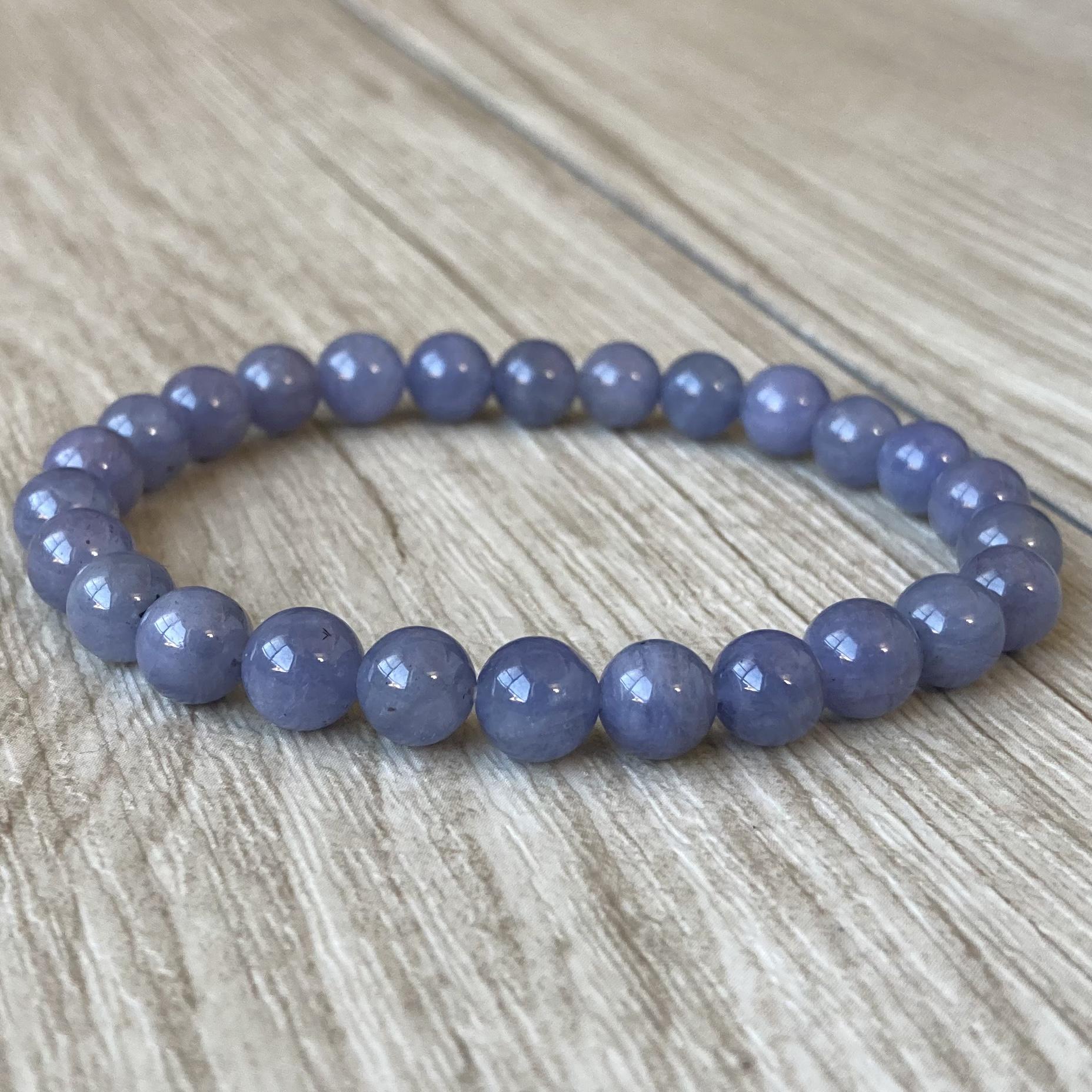 判断力をつけ幸運をつかむ/タンザナイト/パワー 天然石 ストーン ブレスレット 12,000円