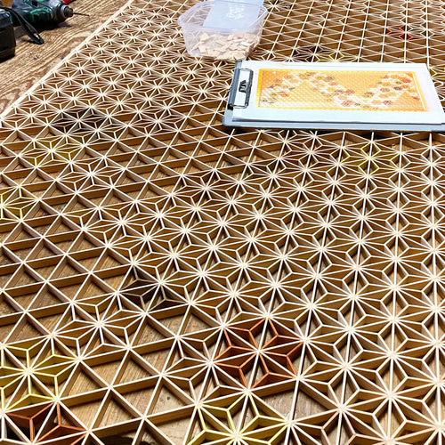 組子アートパネル】オーダーメイド 【ご予算、デザイン、納期