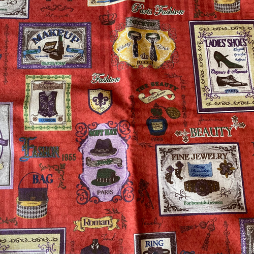 綿麻生地セット♡YUWA 花柄/50*50cmセットクロス/麻100%/