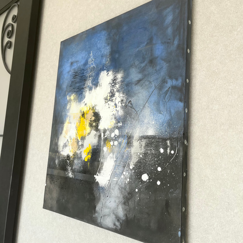 現代アート　53×45.5㎝　モダン　アートパネル　インテリア　絵画　抽象画 現代アート 53×45.5㎝ モダン アートパネル インテリア 絵画