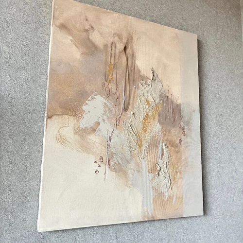 現代アート 65×53㎝ 大きめ モダン 絵画 原画 抽象画 アートパネル