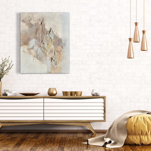 現代アート 65×53㎝ 大きめ モダン 絵画 原画 抽象画 アートパネル