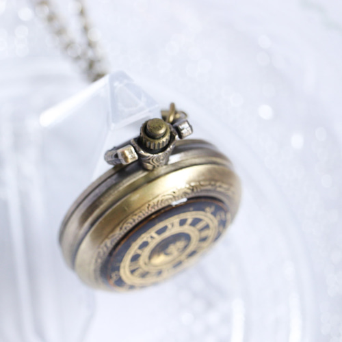 星巡りの懐中時計 アンティークブロンズカラー その他アクセサリー 零