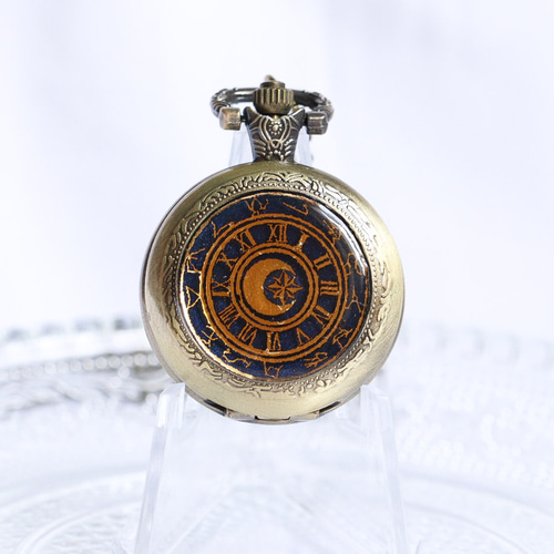 星巡りの懐中時計 アンティークブロンズカラー その他アクセサリー 零