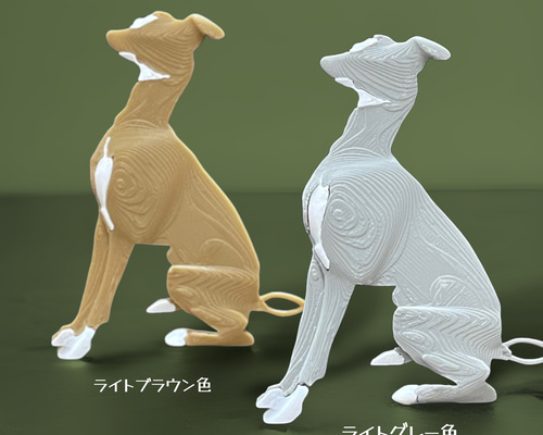 イタグレ　ウィペット　浴衣　グレー k-city_mdhx1917i