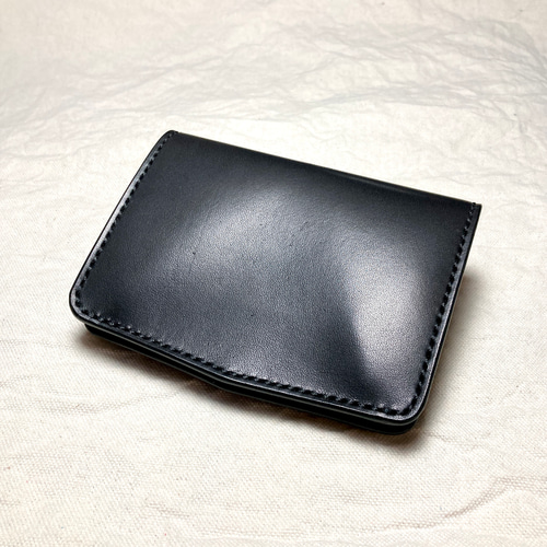 ワンアクションで完結｜栃木レザー コンパクト財布 本革 総手縫い