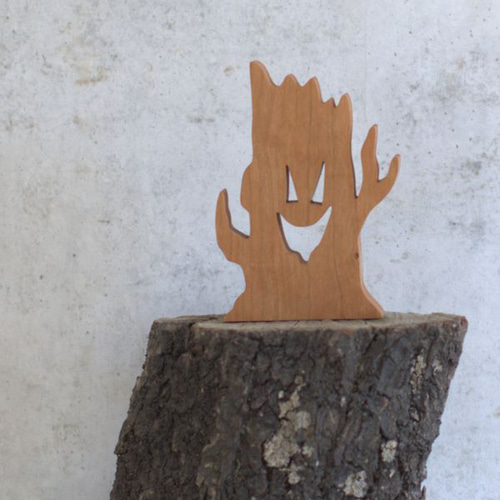 切り株 オブジェ｜全2種類 ハロウィン 飾り 枯れ木 枝 木製