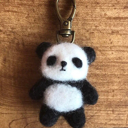 羊毛フェルト パンダ マスコット 羊毛フェルト ちいさなうさぎ 通販