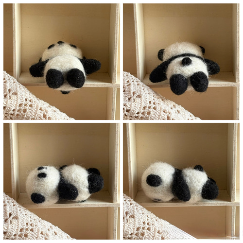 羊毛フェルト パンダ マスコット 羊毛フェルト ちいさなうさぎ 通販