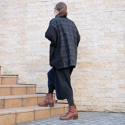 10月18日補貨 x 4 *輕盈保暖 *抓絨內襯 *女性圓潤輪廓 *成人燈籠褲 *黑色 第6張的照片