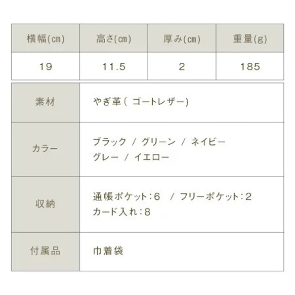 【大容量】通帳ケース ゴートレザー スキミング防止機能付き 【ブラック】【送料無料】（st-c1057） 4枚目の画像