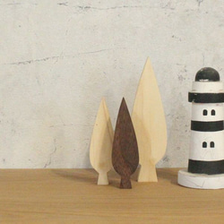 ポプラの木 オブジェ｜全４種類 ツリー 木製 北欧 オブジェ 置物 ナチュラル 飾り 森 ディスプレイ 夏 街並み 8枚目の画像