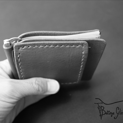 革財布 おすすめ 【マネークリップ /コインケース付き】 イタリアン