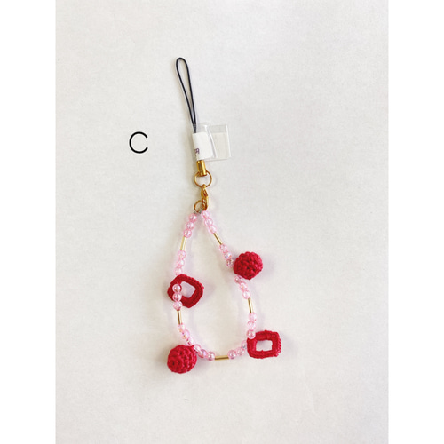 ビーズストラップ 送料無料 携帯ストラップ kirarin 通販 10922962