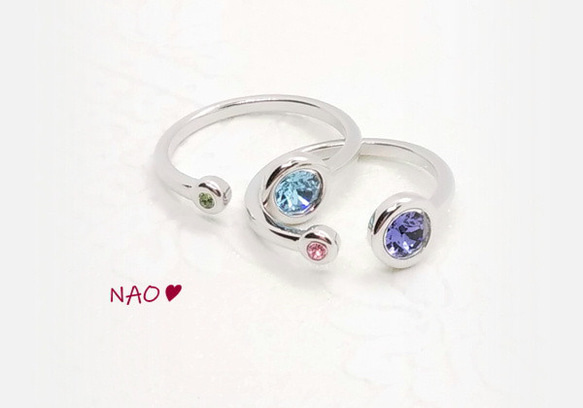 SWAROVSKI スワロフスキー Lucent ダブルリング 追跡送料関税込 SWAROVSKI スワロフスキー Lucent ダブルリング 追跡送料関税込